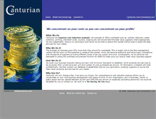 Tablet Screenshot of canturian.com